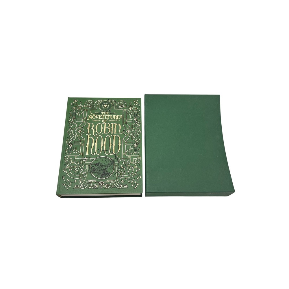 Folio Society The Adventures of Robin Hood 2001 Gilded Hardcover Slipcase Book